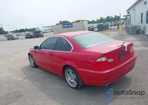 2002 BMW 330Ci from USA, damaged, VIN WBABN53412JU39577